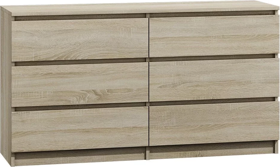 Komodë me sirtarë Rustic 6s