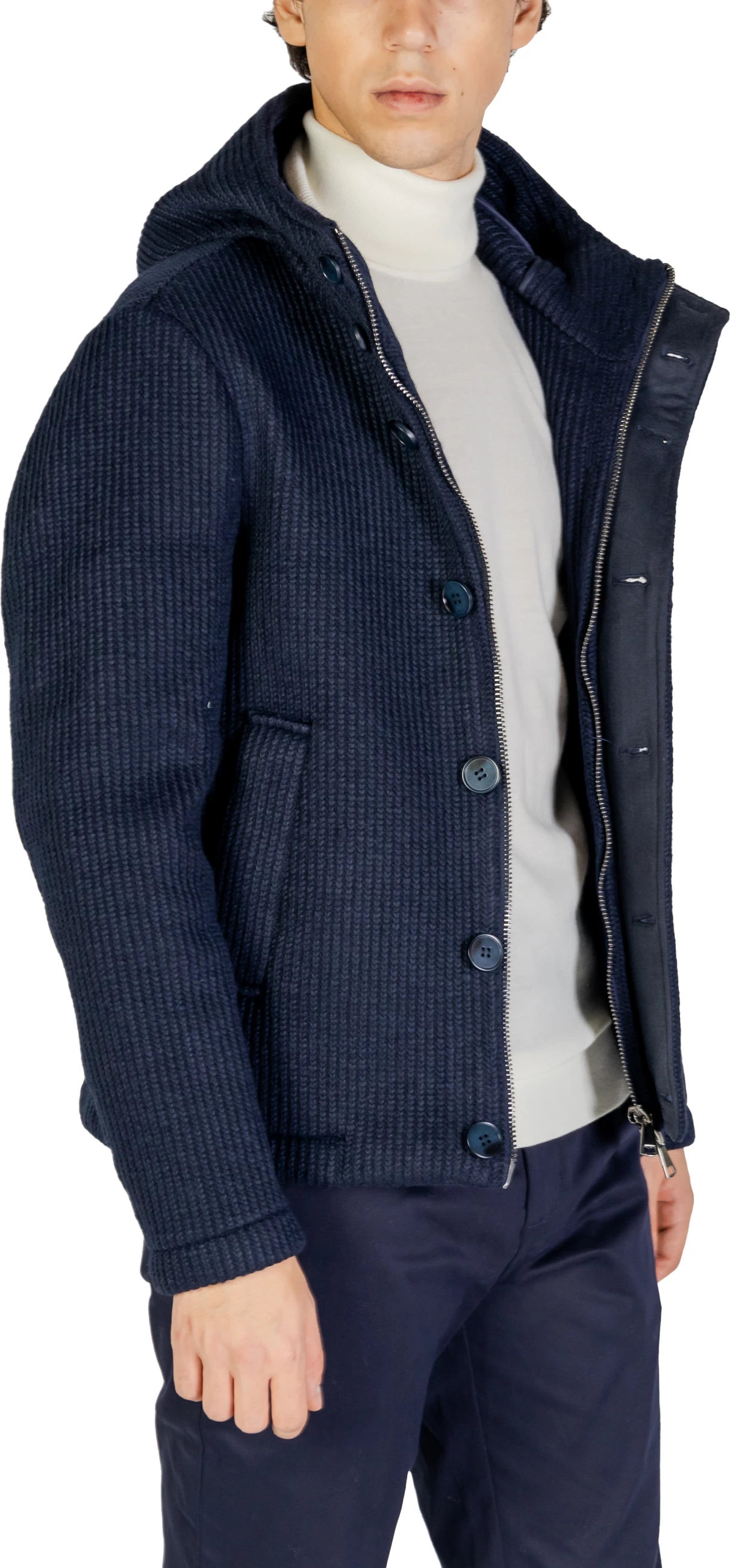 Jakne bomber Hydra Clothing AFI4GB032304U për meshkuj, e kaltër [Madhësia: S]