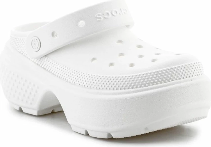 Papuqe Crocs për femra, të bardha [Madhësia: 38 - 39]
