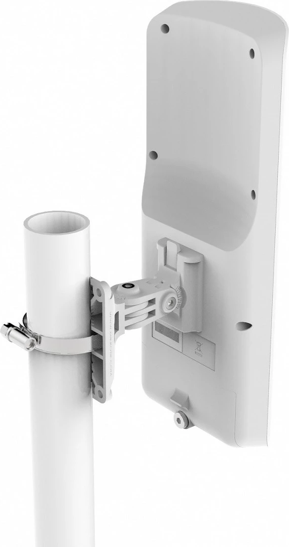 Antenë Wi‑Fi sektoriale me ruter të integrum, Mikrotik RB911G-2HPnD-12S mANTBox 2 12s, 2.4 GHz 12 dBi 120° Gigabit PoE, e bardhë
