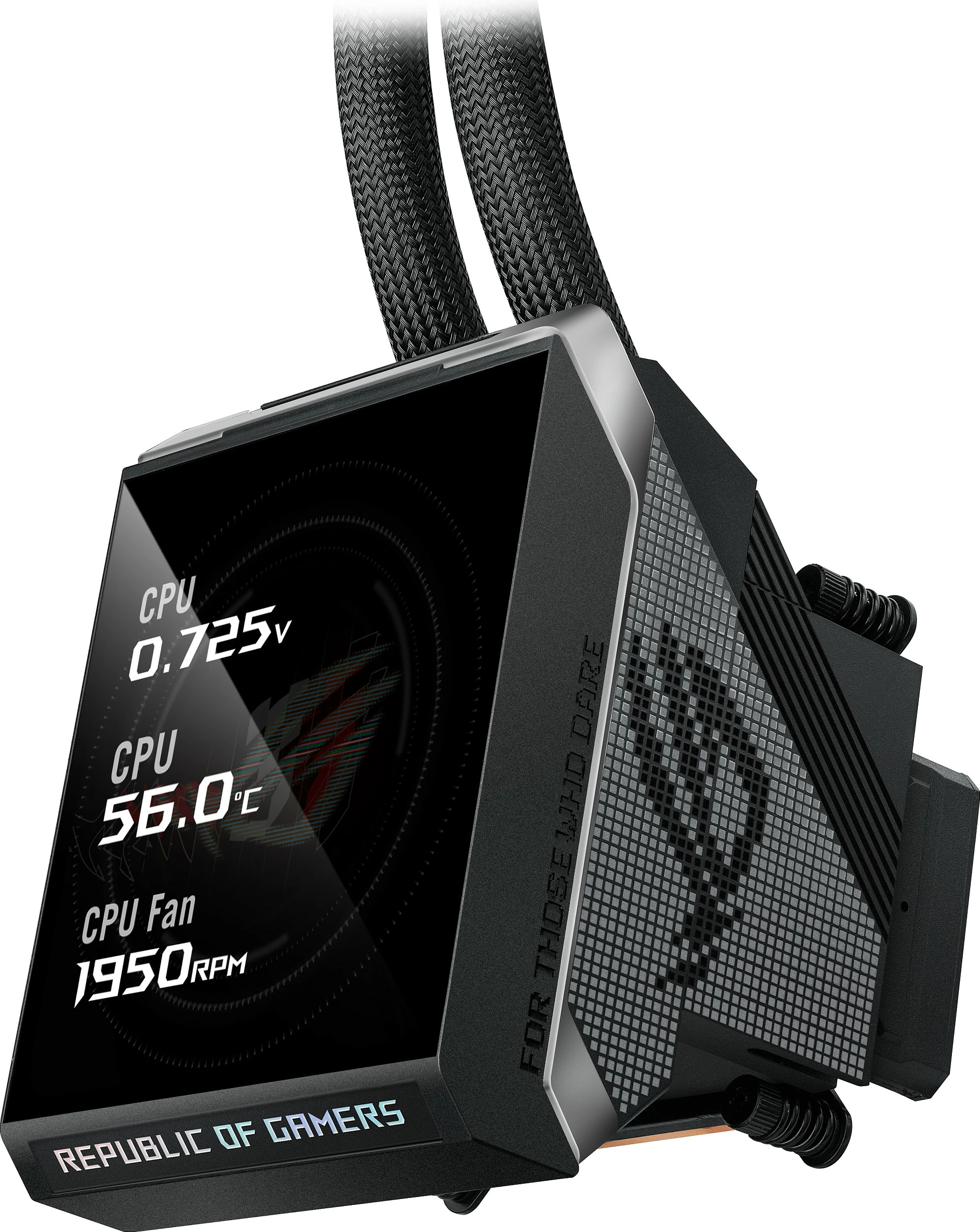 Ftohës uji AIO ASUS ROG Strix SLC IV 360 ARGB me LCD, 3x120mm, i zi