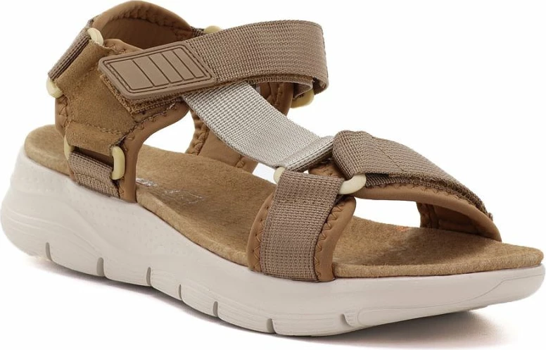 Sandale platforme për femra Artiker 58C1231, camel