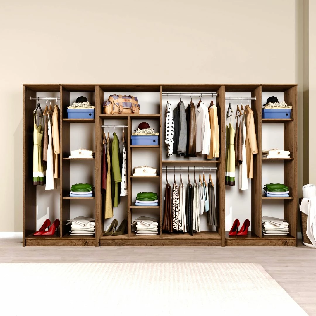 Dollap Skye Decor, ngjyrë Atlantic Pine, Kardelen 1600-125