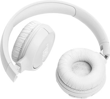 Kufje JBL Tune 520BT, Bluetooth, on-ear, 57 orë, të bardha