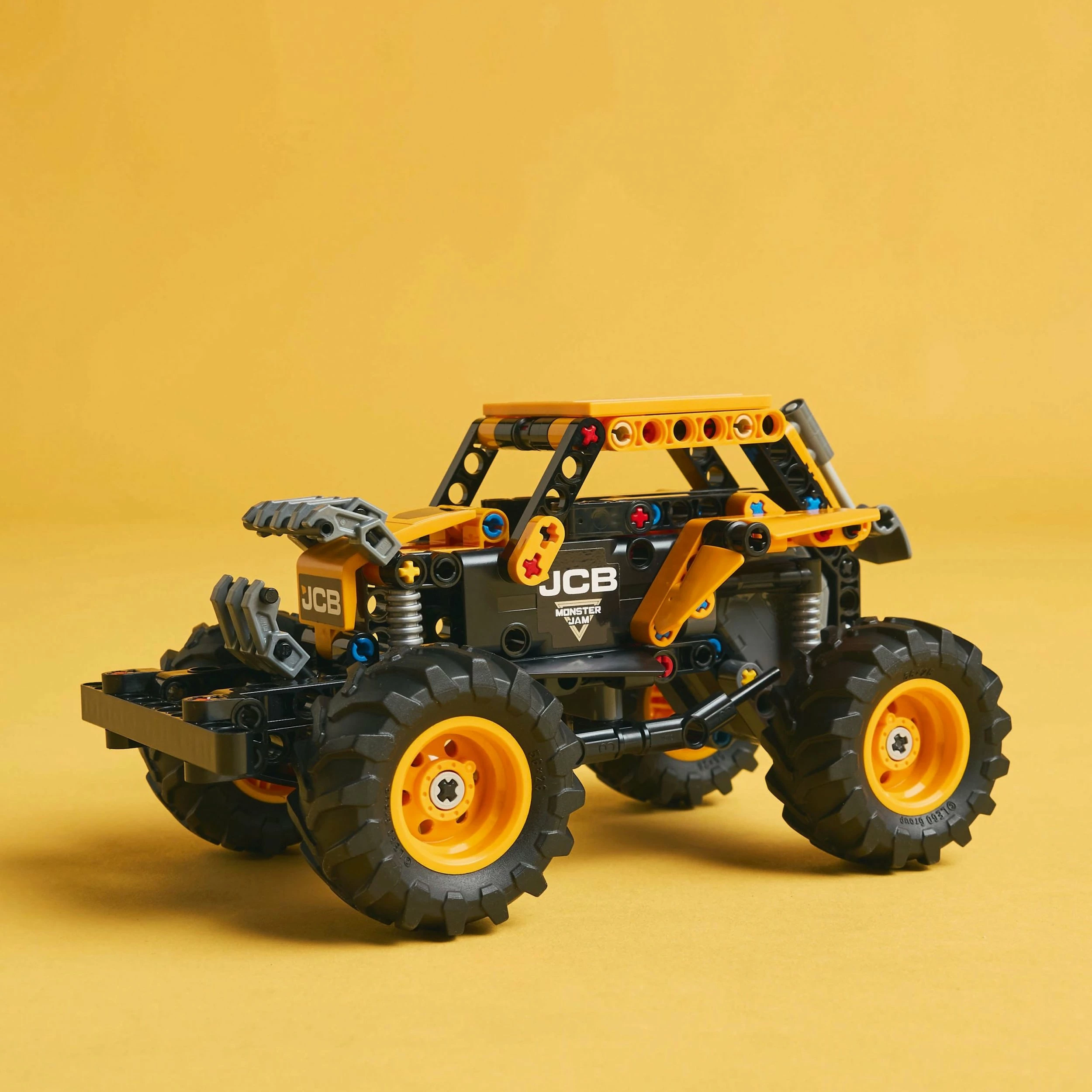 Set LEGO Technic Monster Jam DIGatron 42199, 218 pjesë, Pull-Back, 7+, e zezë me të verdhë