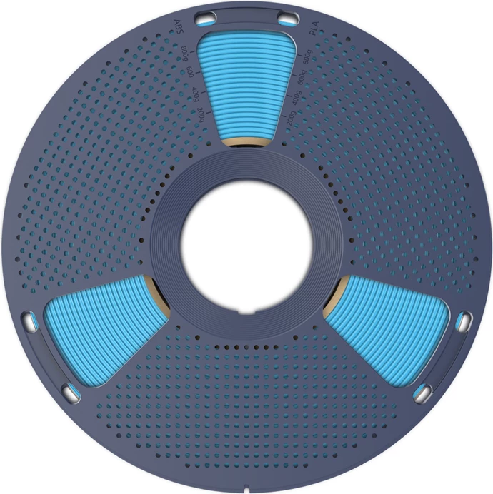 Filament 3D PLA Sunlu PLA Glow TB 1.75 mm 1 kg Glow in the Dark, blu