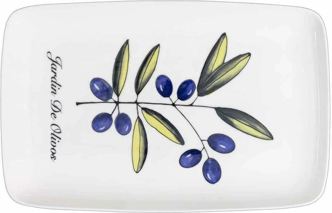 Pjatë shërbyese Hermia Concept, OVS0015, shumëngjyrëshe, 33x21cm