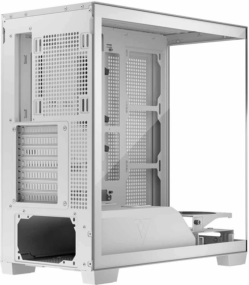 Kasë Modecom Volcano Stellar NF (AT-STELLAR-NF-0000-20) Midi Tower ATX/mATX, USB-C, e bardhë