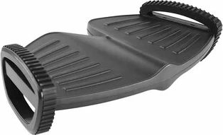 Mbështetëse këmbësh UVI Desk Foot Rest, 2 nivele lartësie, 50.2 x 27.7 x 13.5 cm, e zezë