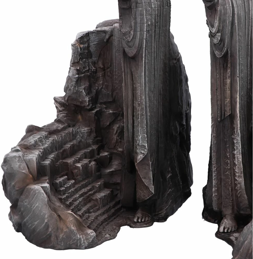 Mbështetëse librash NEMESIS NOW Lord of the Rings Gates of Argonath 19 cm, gri, set 2 copë
