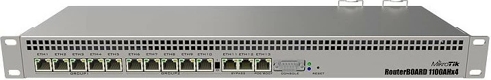 Router MikroTik RB1100AHx4, Ethernet WAN, Gigabit Ethernet, Çelik inox