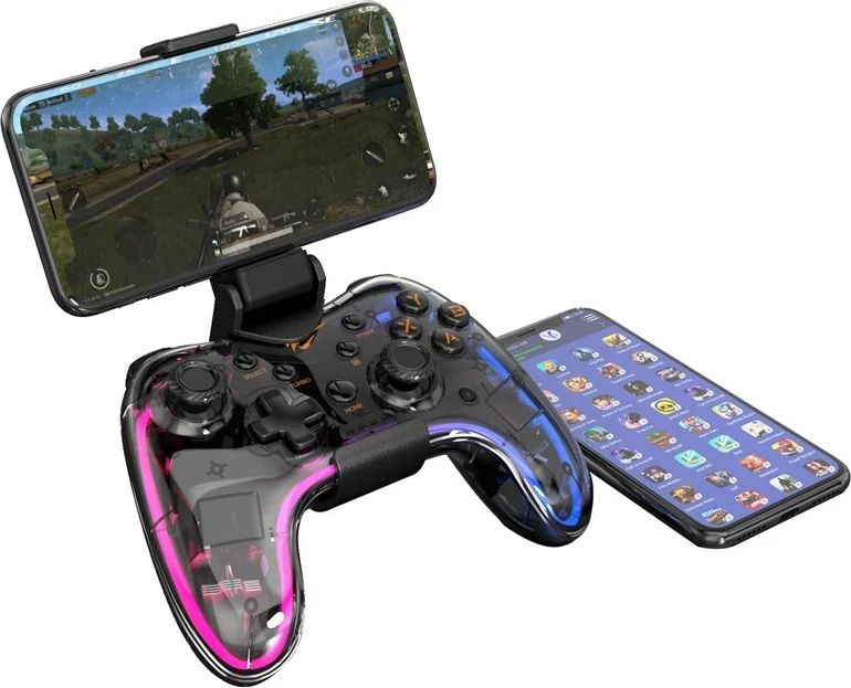 Gamepad Havit G180BT, Wireless, Transparent