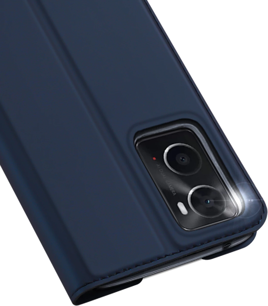 Mbështjellës Dux Ducis Skin Pro për Realme 9i / Oppo A36, me kapak, Blu