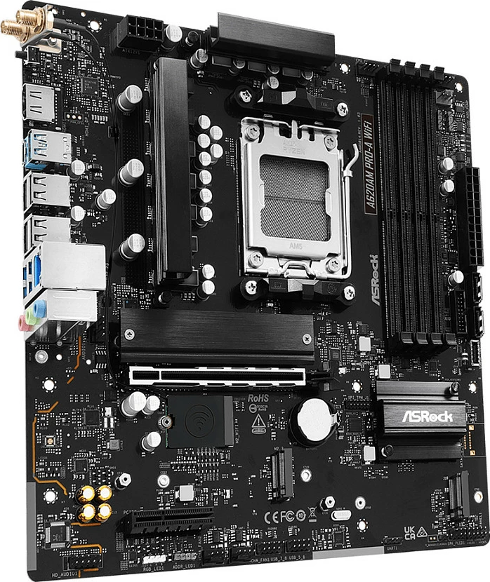Pllakë amë ASRock A620AM Pro-A WiFi, Socket AM5, micro ATX, DDR5, HDMI