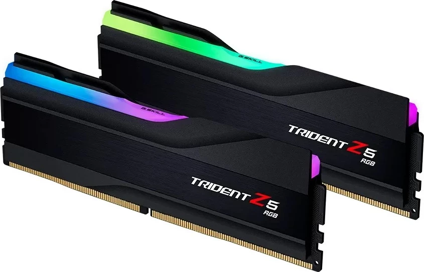 RAM Memorje G.SKILL Trident Z5 RGB, 2x64GB, DDR5, 6400MHz, CL36, Dual Channel, e zezë