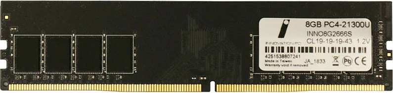 RAM Memorje Innovation IT 8 GB DDR4 2666 MHz