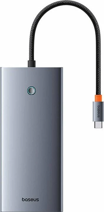Docking station Baseus PortalJoy Series BS-OH119 13n1 USB-C PD 100W 8K DP 2x HDMI VGA LAN SD/microSD, gri