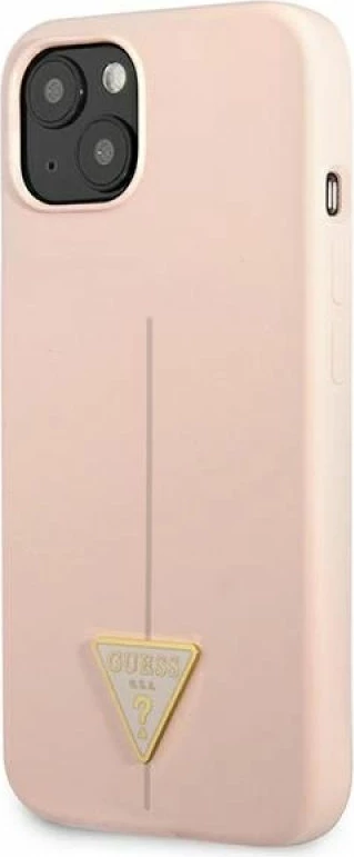 Kapak telefoni Guess GUHCP13MSLTGP për iPhone 13, rozë [Ngjyra: Rozë]