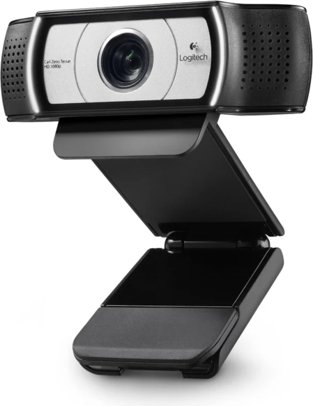 Webcam Logitech C930e 1080p Full HD, 90° FOV, USB 2.0, mikrofon stereo, e zezë