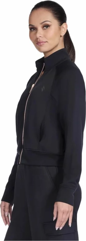 Jakne Skechers për femra, e zezë