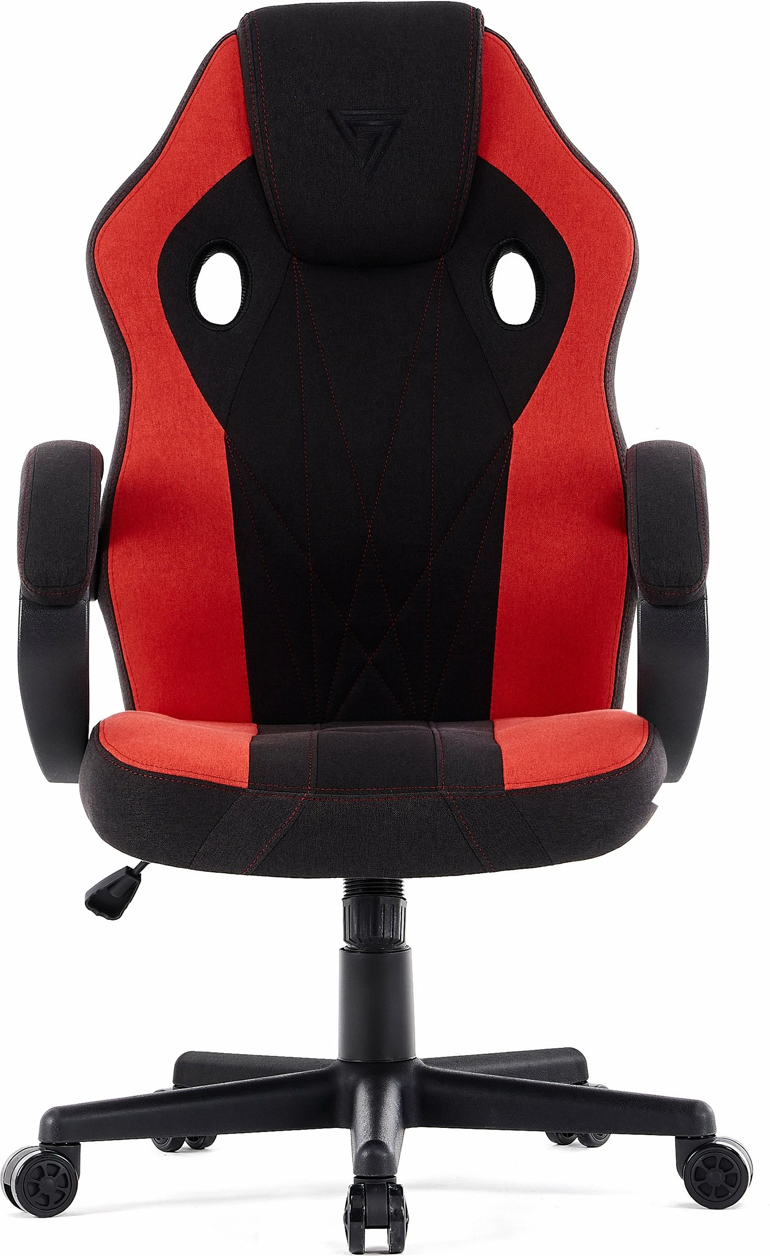 Karrige gaming SENSE7 Prism, pëlhurë HDF™, shkumë HR, lëkundje FlowTech™ Swing, ngritje gazi LiftControl™ Class 3, 120 kg, zezë-kuqe