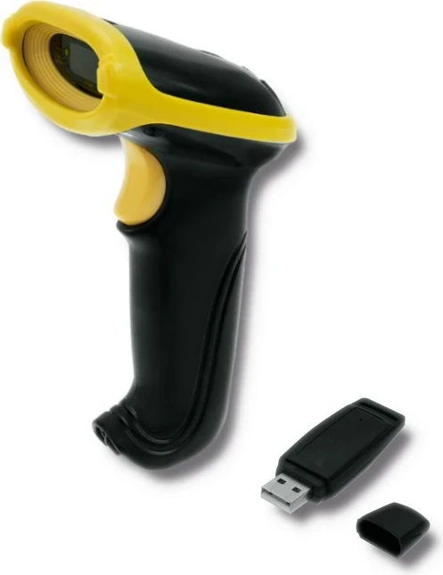 Skeneri i Barkodeve pa Tel Qoltec 50862, Laser 1D, 2.4GHz 3