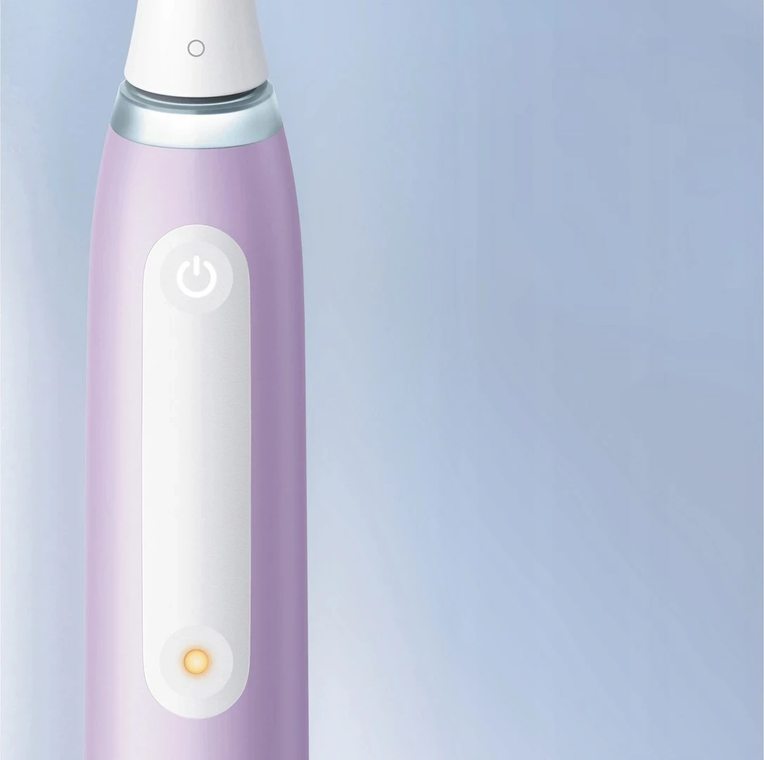 Furçë dhëmbësh elektrike Braun Oral-B iO4, për të rritur, me bateri të integruar, Rozë