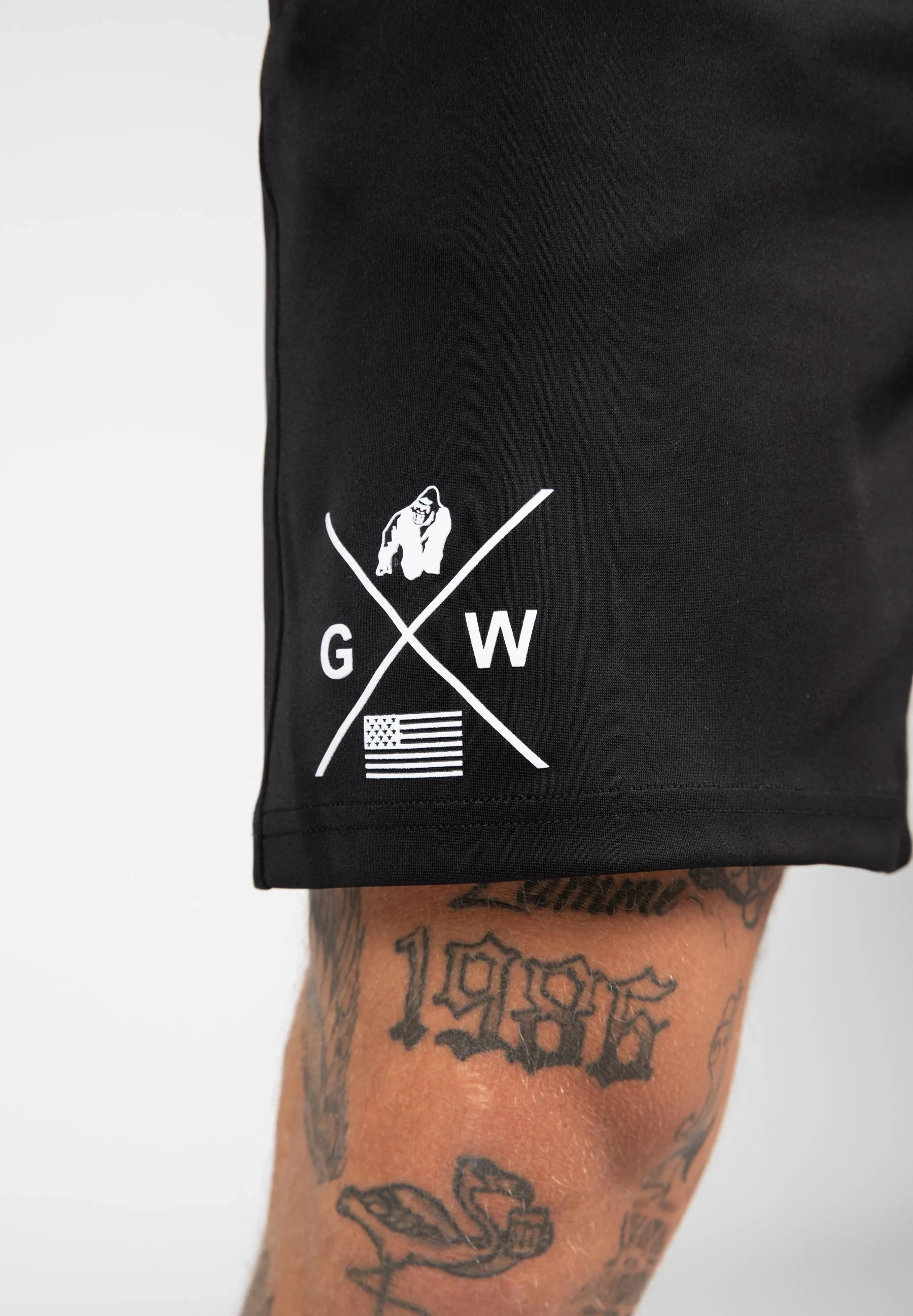 Vernon Track Shorts - Black [Madhësia: 2XL]