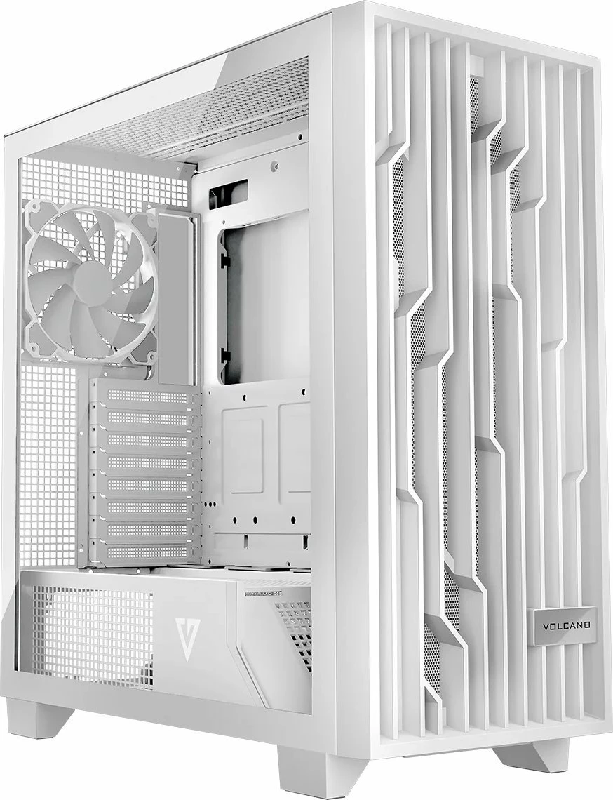 Kasë Modecom Perun Apex ARGB AT-PERUN-4F-ARGB-20-000000-0002 Midi Tower ATX, 4x140mm ARGB, USB-C, e bardhë