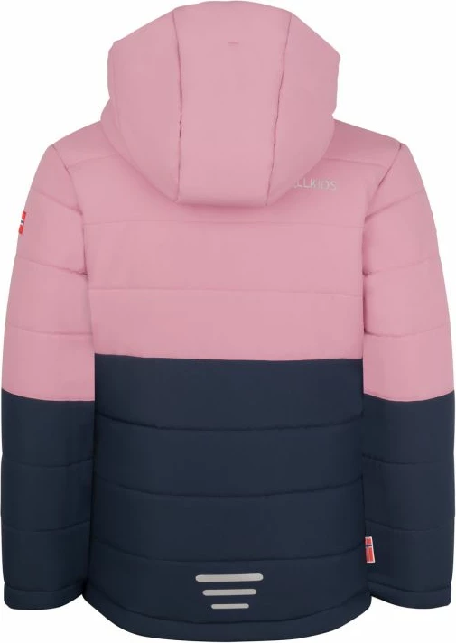 Jakne për fëmijë Trollkids Hemsedal Snow XT, rozë/navy blue [Madhësia: 152]