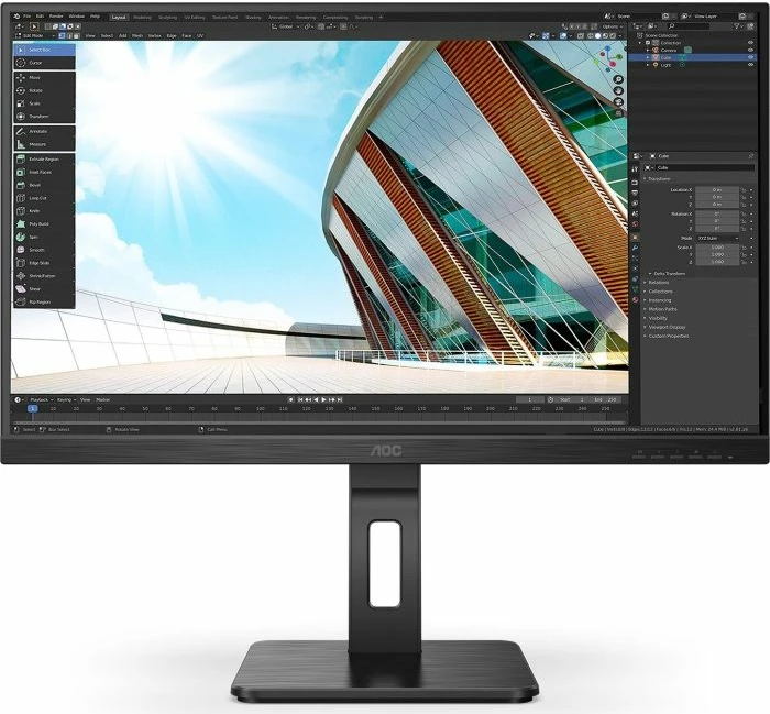 Monitor AOC U27P2 27\" IPS UHD 4K 60Hz