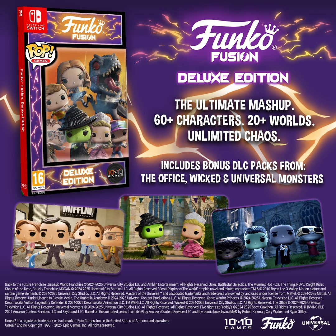 Lojë për Nintendo Switch 10:10 Games Funko Fusion Deluxe Edition