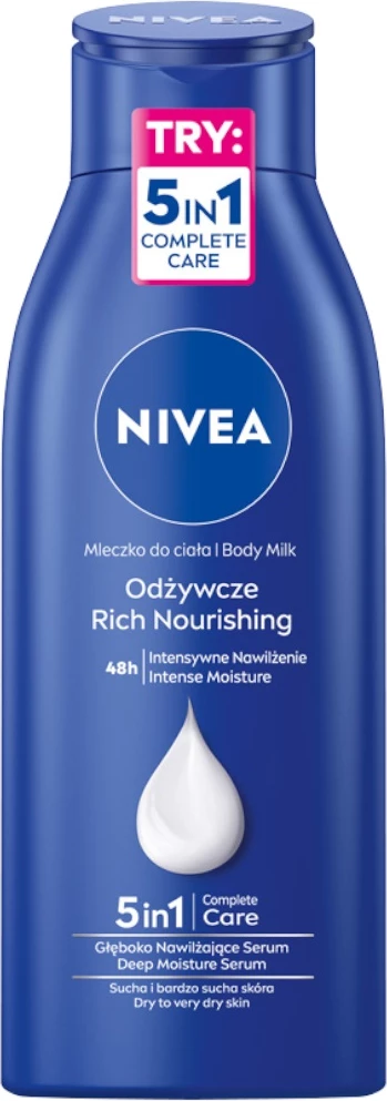 Qumësht trupi për femra Nivea Rich Nourishing 400ml