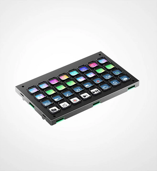 Modul kontrollues Elgato Stream Deck, 32 butona, LCD, i zi