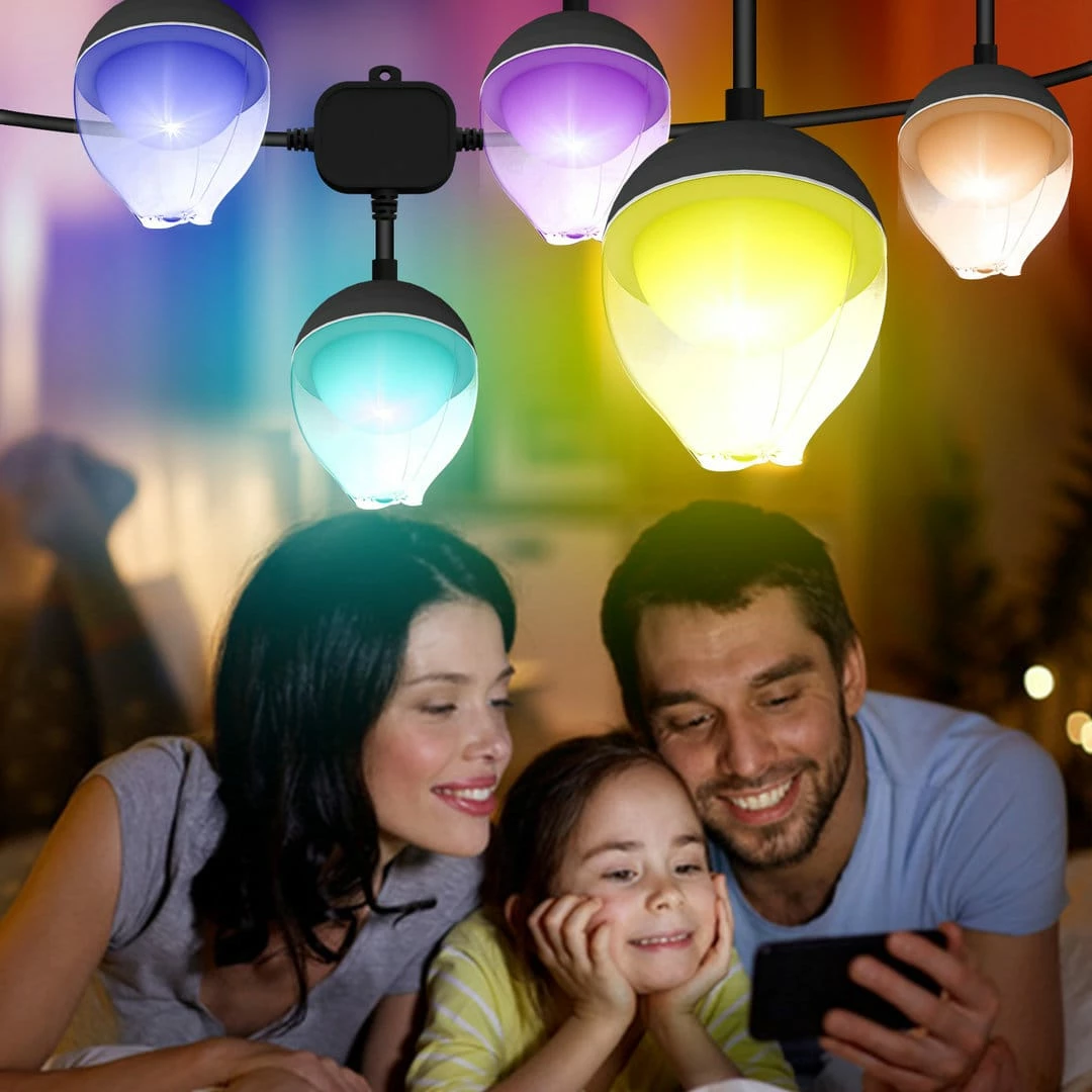 Drita LED Tech Time WIFI Rose LED Bulb String Lights- Smart Tuya APP