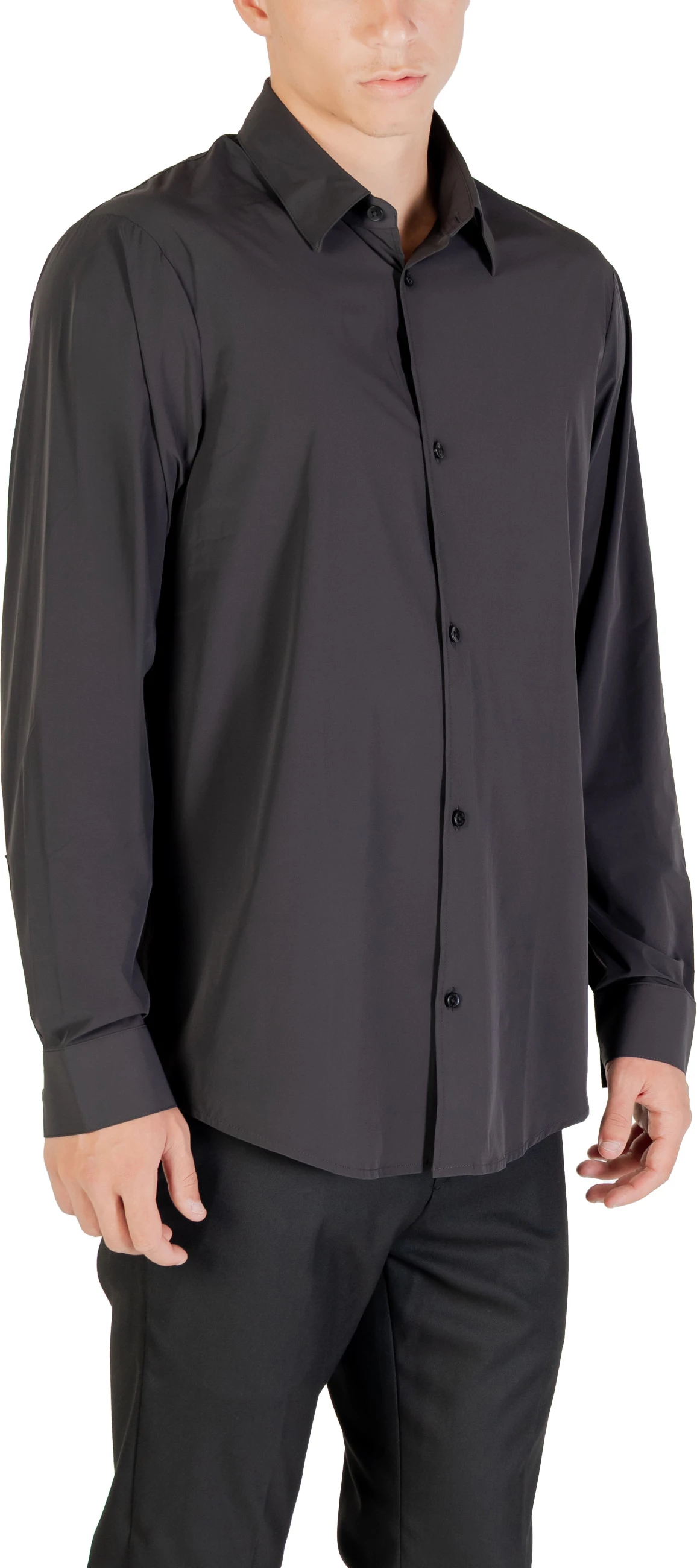 Këmishë për meshkuj Armani Exchange XM001567 AF19193, e zezë [Madhësia: M]