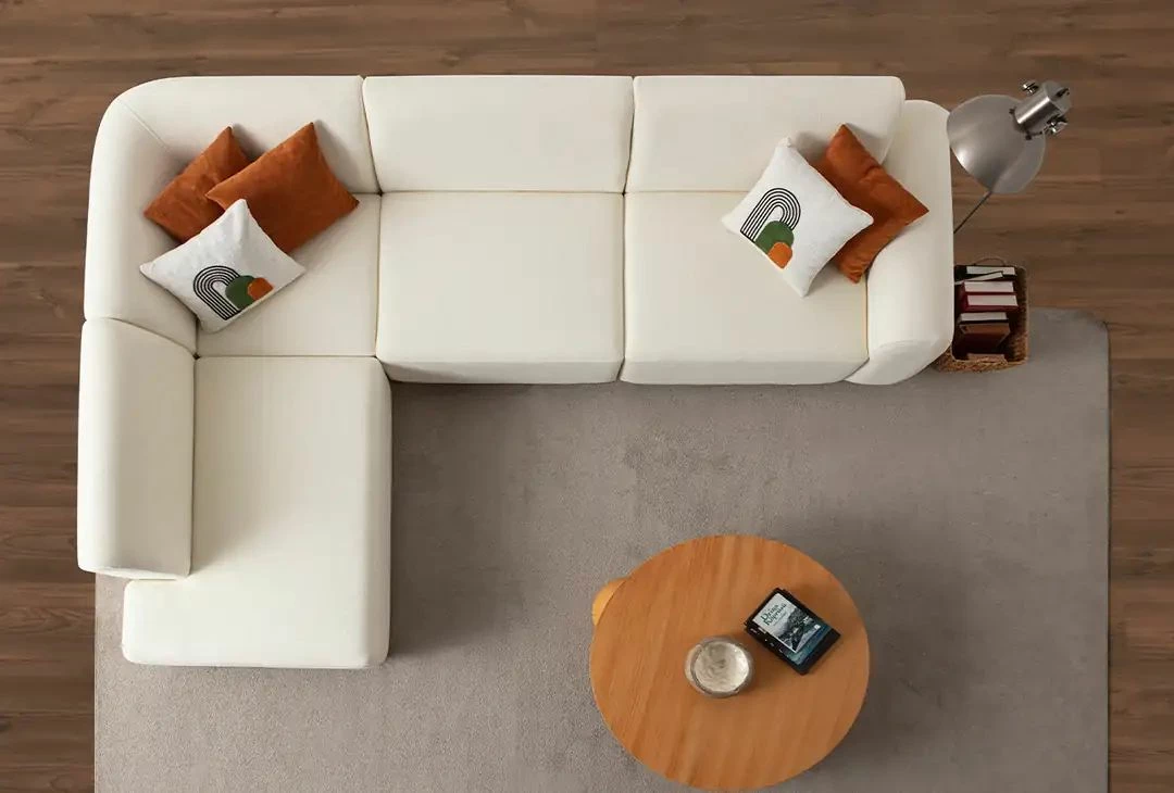 Këndare S-Loft, e bardhë, Atelier del Sofa