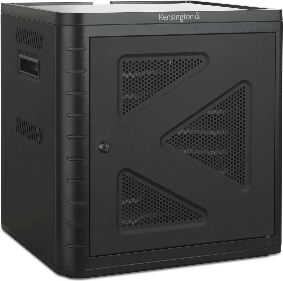 Kabinet karikues Kensington Charging Cabinet USB-C, i zi