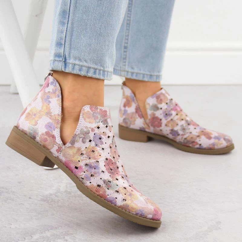 Çizme për femra M.Daszyński, rozë