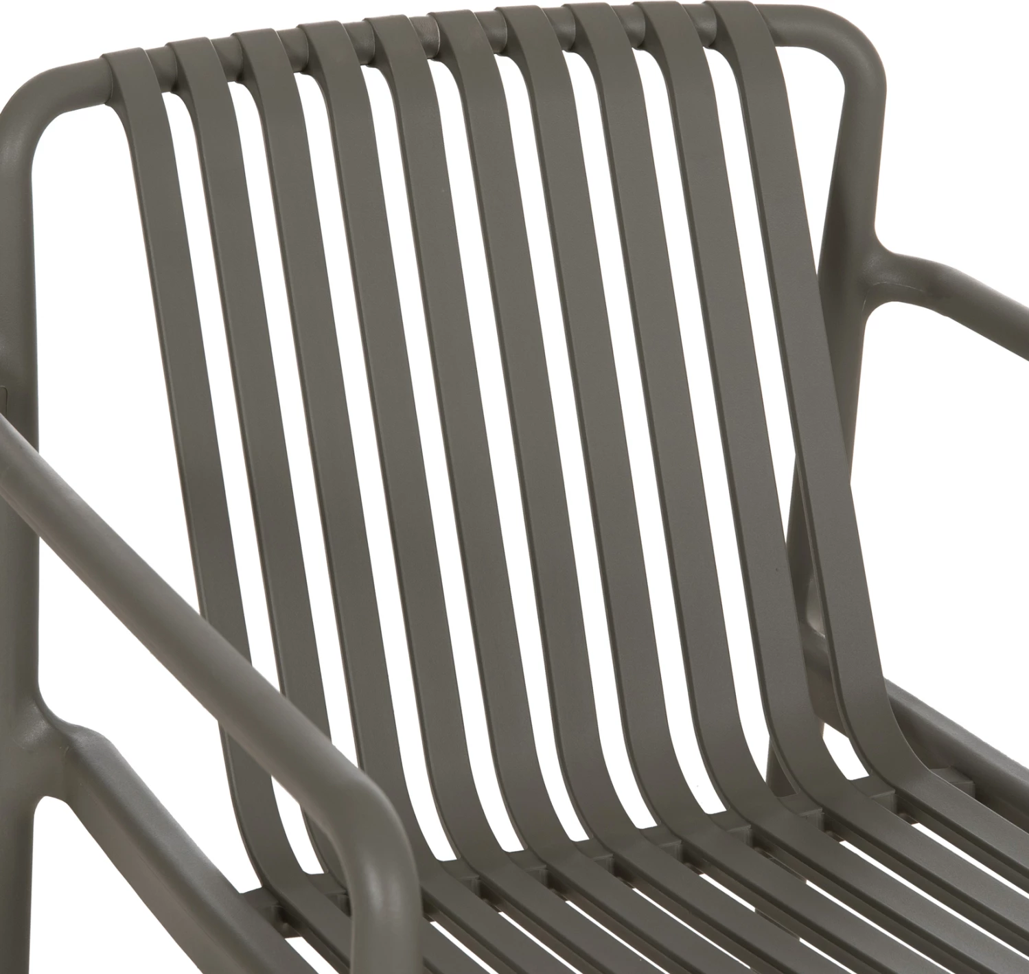 Karrige lounge për jashtë, ngjyrë ulliri, MALEN FH6626.05, polipropilen, 67x75x75cm