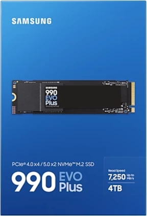 Disk SSD Samsung 990 EVO Plus 4TB M.2 2280 NVMe PCIe 5.0 x2