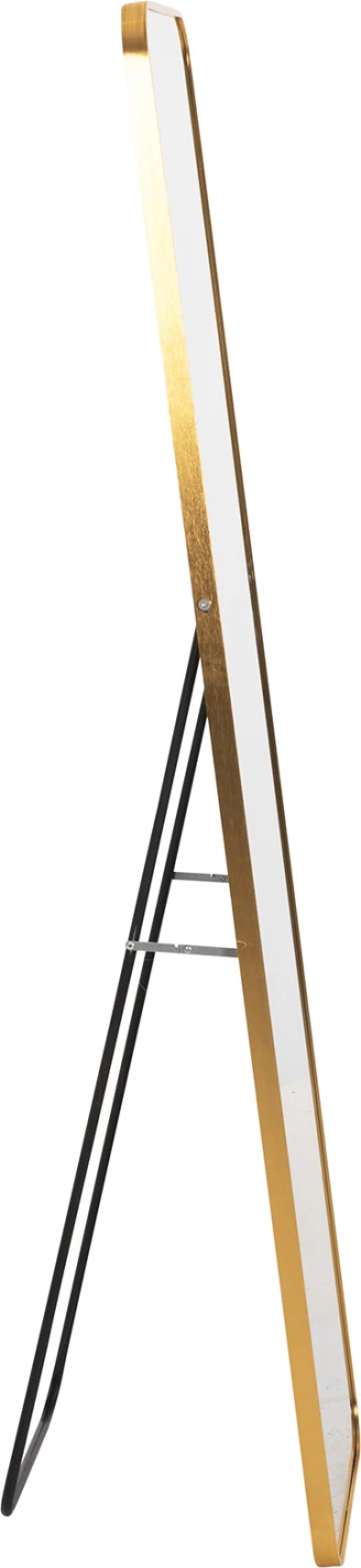 Pasqyrë qëndruese BOELY FH9577.30, kornizë alumini ari, 40x35x160H cm