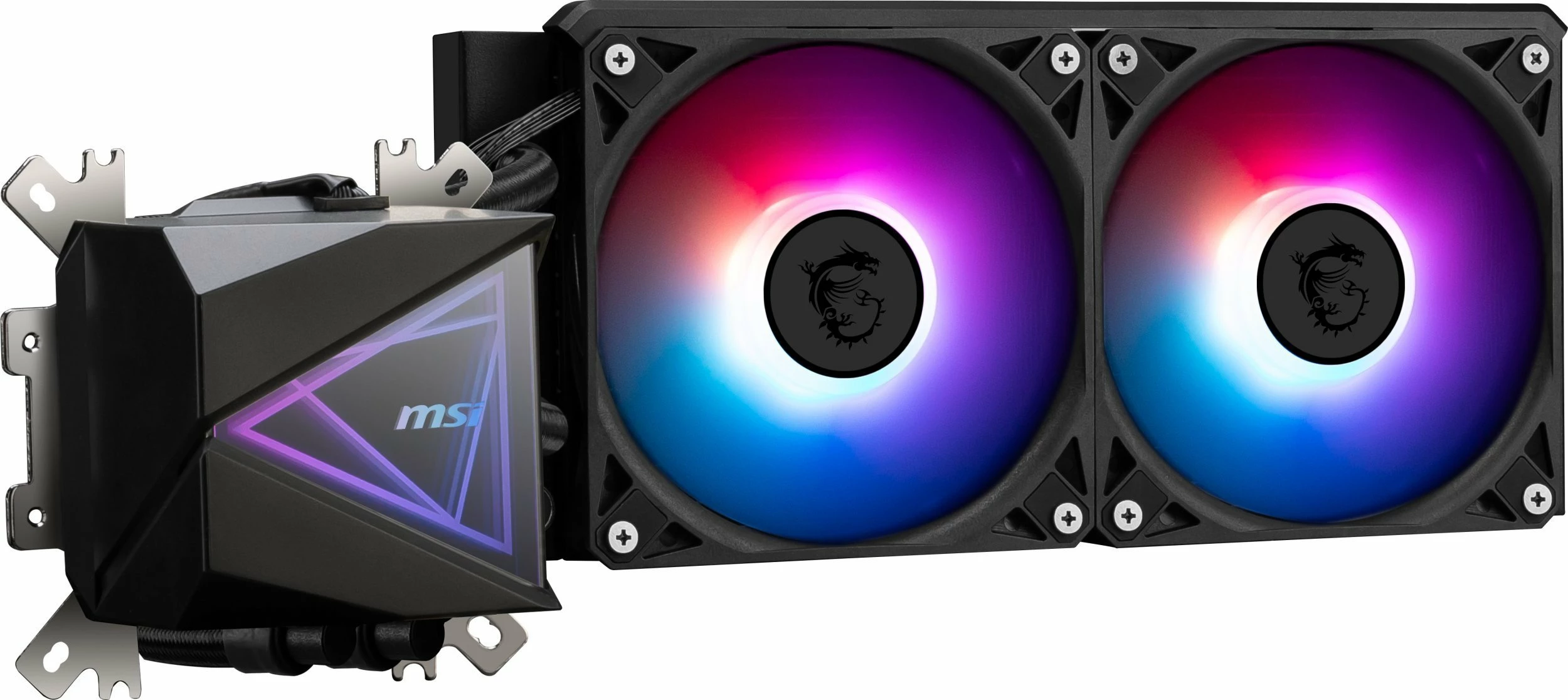 Ftohës uji për CPU MSI MAG CoreLiquid I240 240mm ARGB (306-7ZW7A11-C24) e zezë