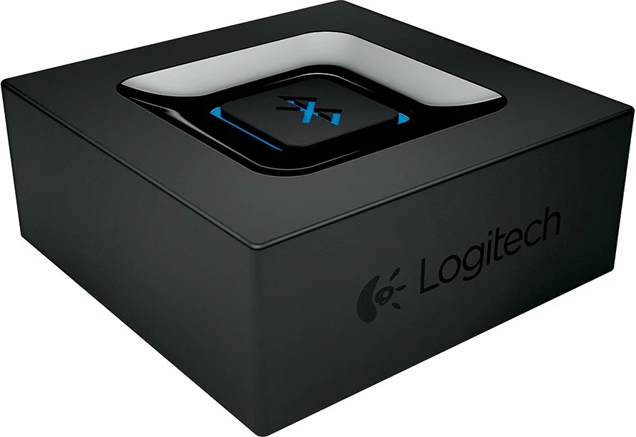 Pranues audio Bluetooth Logitech, Bluetooth 3.0, A2DP, me kabllo 3.5mm në 2RCA, i zi