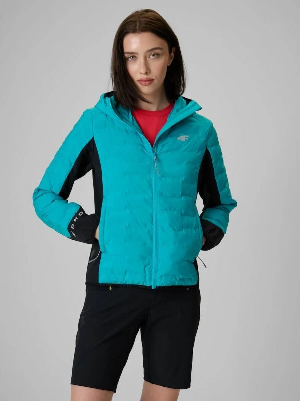 Jakne trekking për femra 4F PRO 4FWSS26TDJAF0850-35S, gri