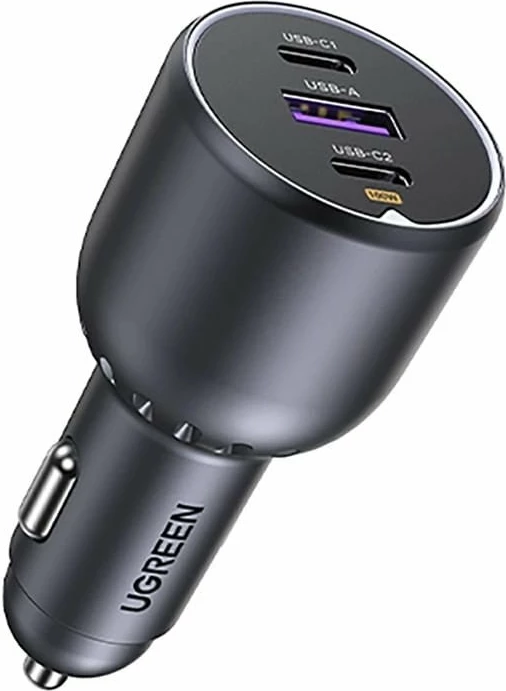 Karikues makine Ugreen EC705, 130W, 2x USB-C + USB-A, kabllo USB-C 1m 5A, i zi