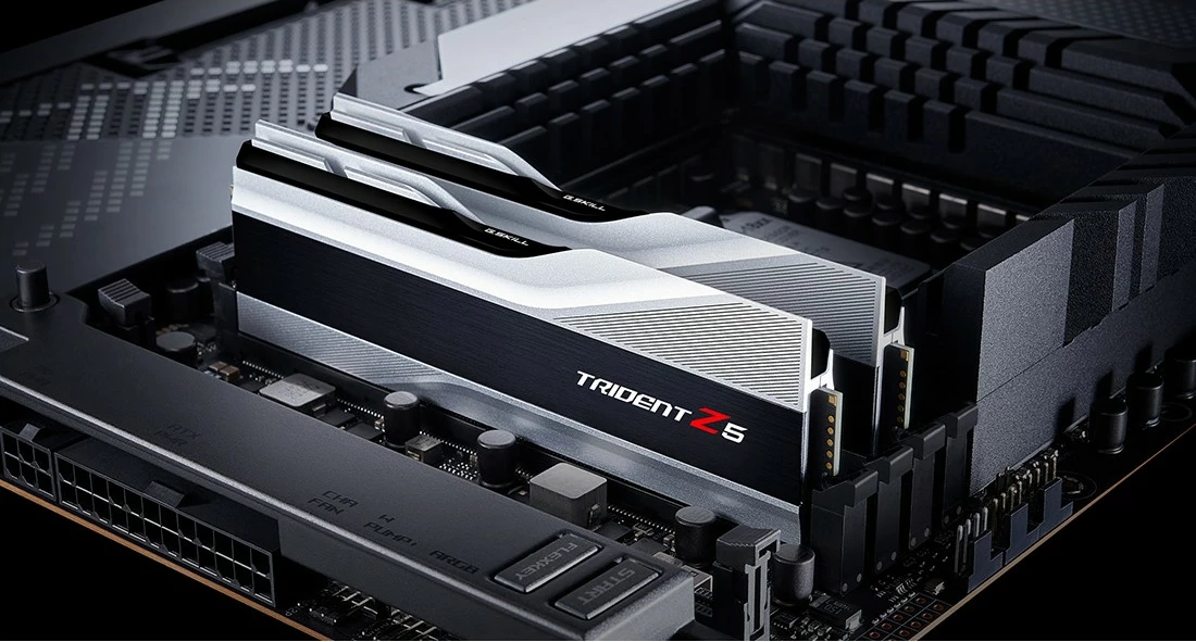 RAM Memorje G.Skill Trident Z5 32GB (2x16GB) DDR5 5600MHz, e zezë/argjendtë