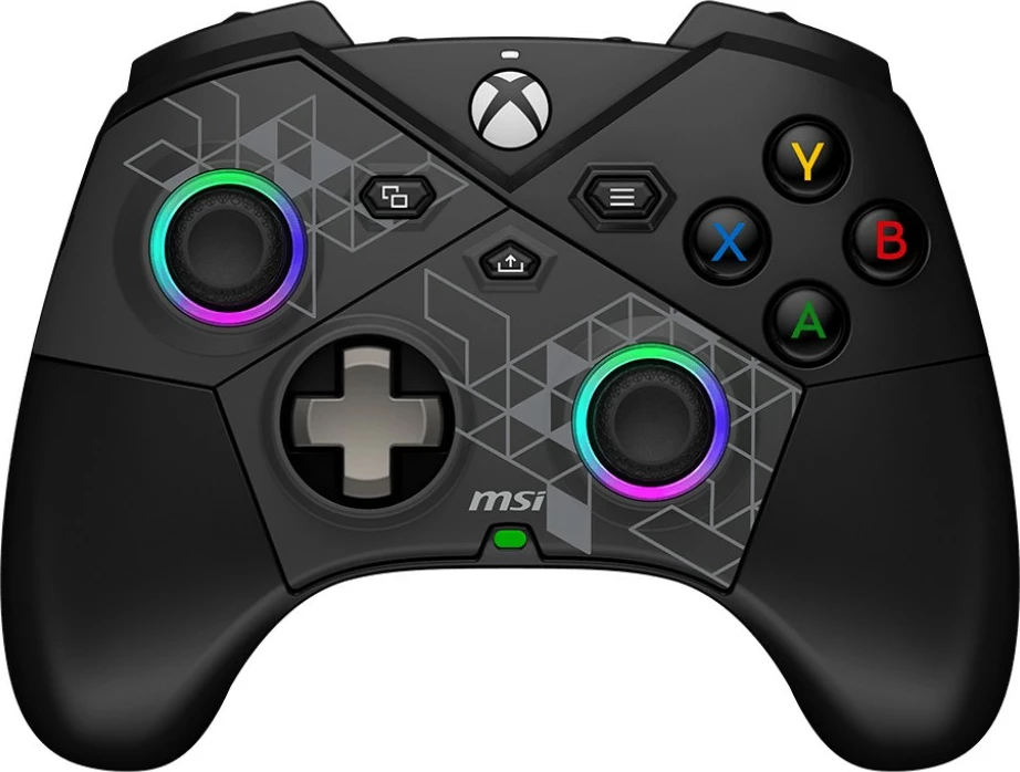 Gamepad MSI Force Pro W S10-43G0130-C54, wireless & me kabllo, 1000mAh, i zi