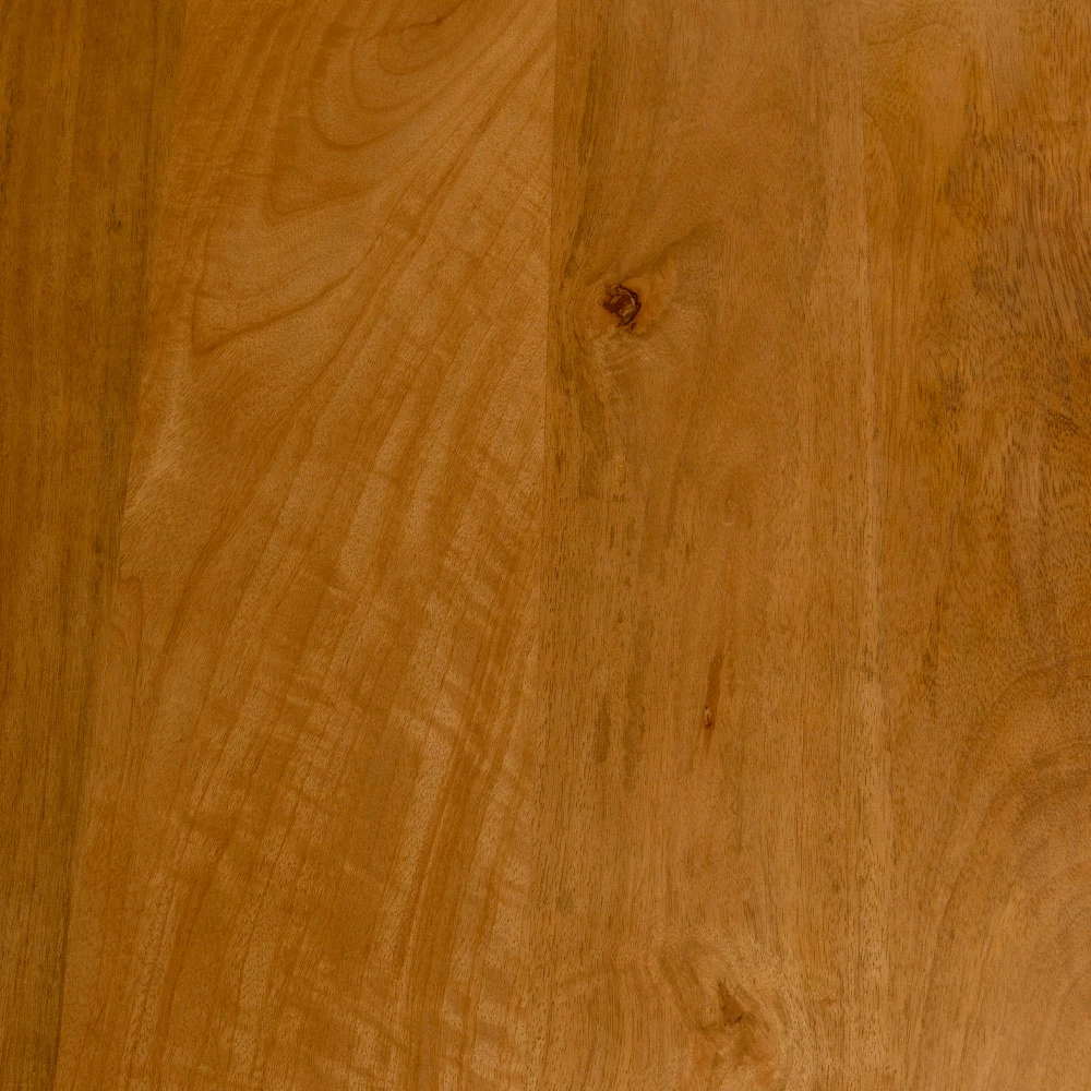 Tavolinë Gate, dru mango, ngjyrë natyrale, 140x140x75cm