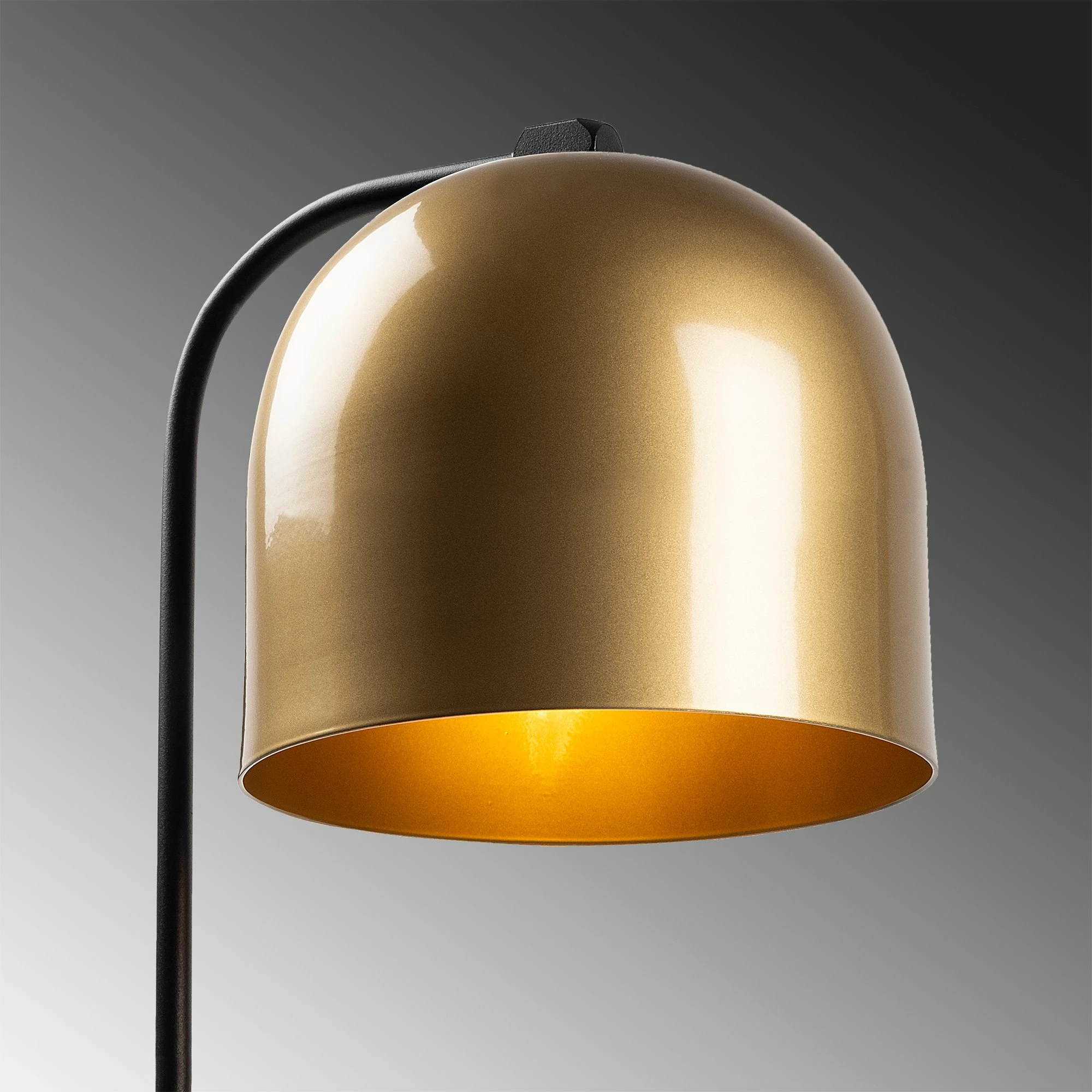 Llambë tavoline Opviq, Epika - 12246, ngjyrë ari e zezë